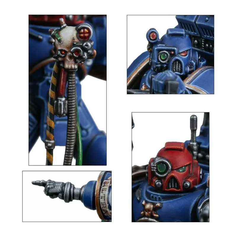 Space marines devastator squad, warhammer 40000, games workshop,model 48-15